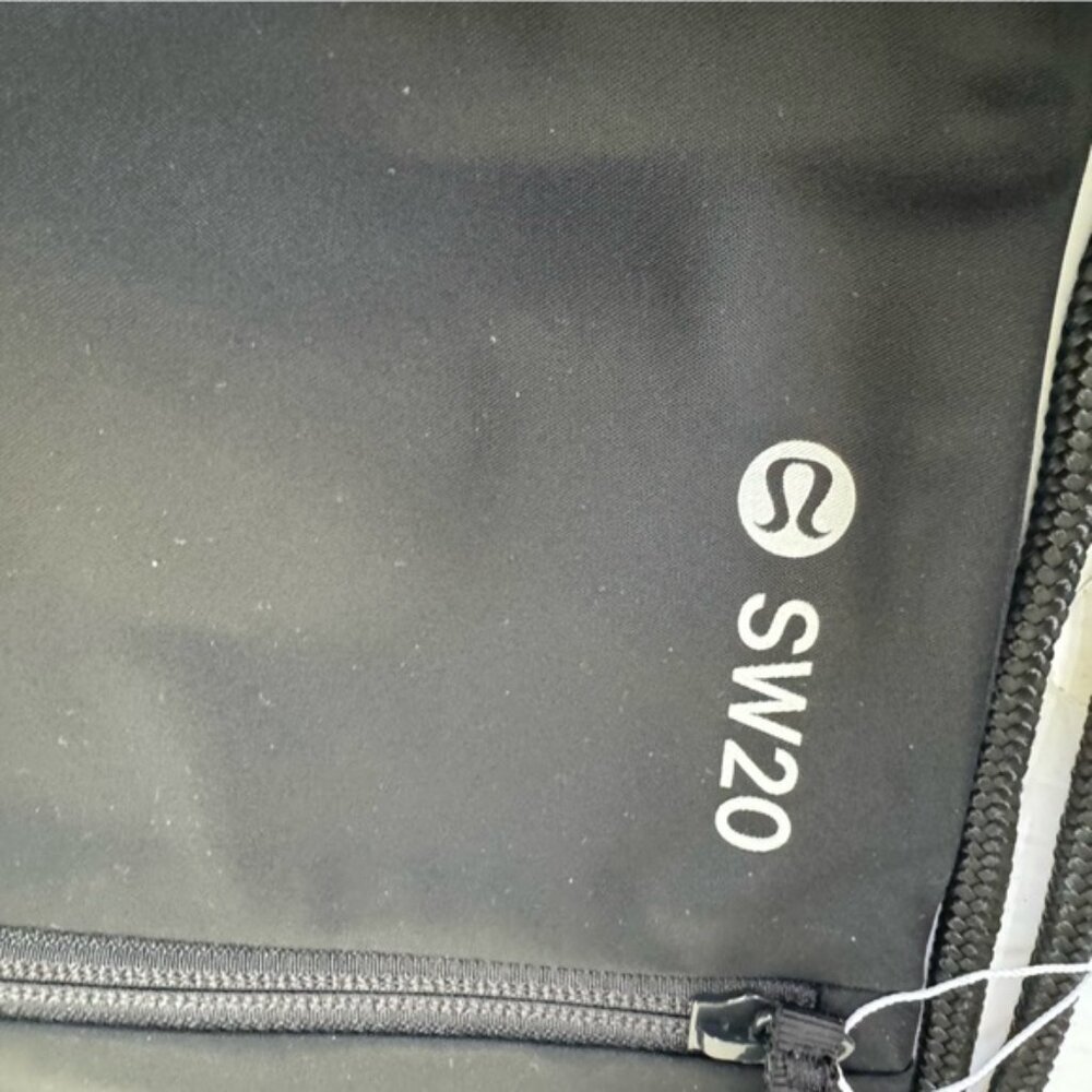 Lululemon NEW Seawheeze SW20 Backpack Drawstring Bag Zip Pocket Nylon Unisex - Picture 9 of 13